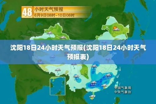 沈阳24小时天气预报，晴雨之间，冷暖皆宜