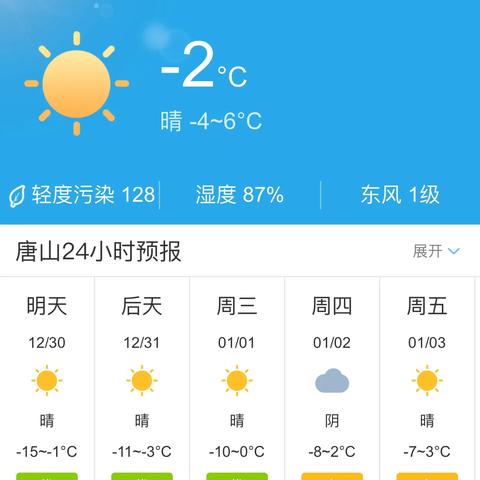 唐山天气预报30天查询百度，解锁出行与生活的最佳指南