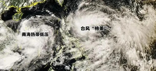 双台风共舞路径突变，超强台风影响范围扩大